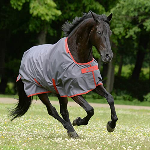 Bucas Irish Turnout Light 50g Classic 1200D, Farbe:Grey/Red, Größe:170 cm / 7'2 von Bucas