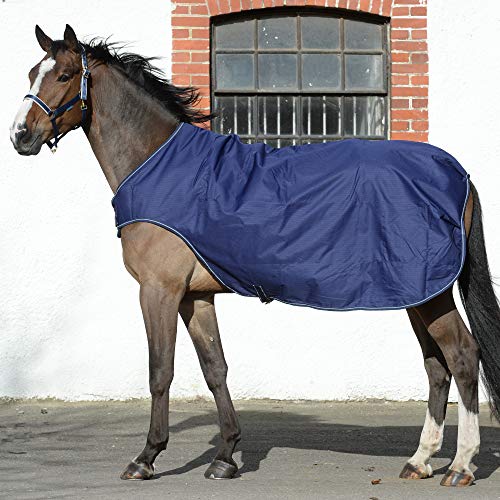 Bucas Walker Rug 50g - Navy/Silver - Nierendecke, Größe:155 Bucas Walker Rug 50g - Navy/Silver - Nierendecke, Größe:155 von Bucas