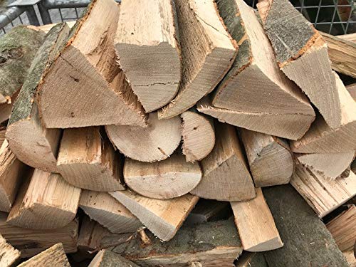 Heinrichs Agrar Brennholz regional, aus der Region Taunus Laubholz Mix Holz Kaminholz Ofenholz Grillholz 30-33 cm 30 kg von Buche