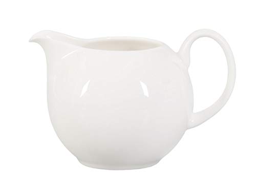 Buchensee Milchkännchen aus Fine Bone China Porzellan, weiß Buchensee Milchkännchen aus Fine Bone China Porzellan, weiß von Buchensee