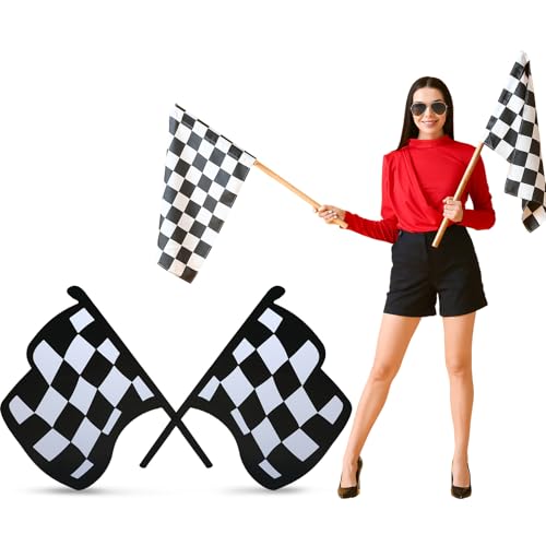 Bucherry 100 cm große Rennflaggen-Schild, stehend, Pappaufsteller in Lebensgröße, Rennmotto-Party-Dekoration, Hintergrund, Foto-Requisiten, zum Aufstellen für Rennwagen, Thema, Geburtstagszubehör Bucherry 100 cm große Rennflaggen-Schild, stehend, Pappaufsteller in Lebensgröße, Rennmotto-Party-Dekoration, Hintergrund, Foto-Requisiten, zum Aufstellen für Rennwagen, Thema, Geburtstagszubehör von Bucherry