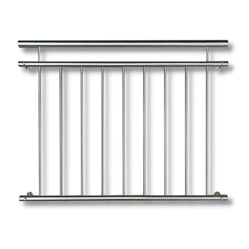 Französischer Balkon Edelstahl Geländer Gitter Balkongeländer Fenstergitter V2A (1100 mm) von Buchetmann2