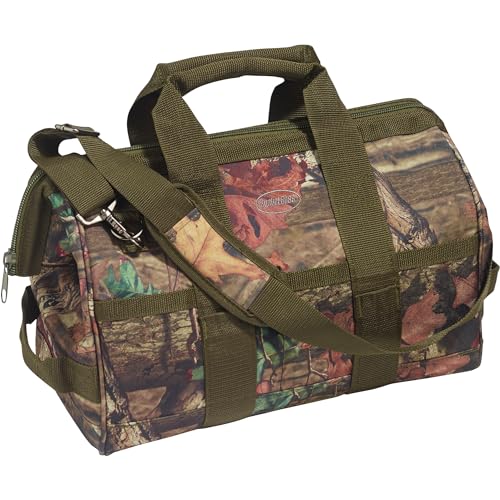 Bucket Boss Camo Gatemouth Werkzeugtasche in Mossy Oak Camo, 85016, 15 Liter (Mossy Oak Camo) von Bucket Boss