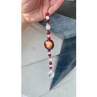 Ohio State Sonnenfänger, Buckeye Buckeyes Wohnkultur, Osu Auto Spiegel Aufhänger, Fan Geschenk, Mann Oder Frau Geschenk von BuckeyeGiftShop