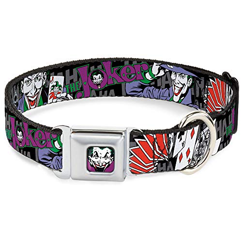 Buckle Down 22,9–38,1 cm jka-Joker Face Hund Halsband von Buckle-Down