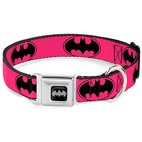 Buckle-Down BMA Batman schwarz/Silber Hund Halsband von Buckle-Down