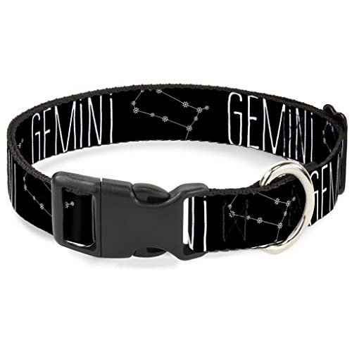 Buckle-Down bac-w32647-nl Breakaway Katzenhalsband, 1/5,1 cm Wide-fits 22,9–38,1 cm Neck-Large, Zodiac Gemini von Buckle-Down
