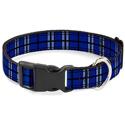 Buckle-Down bac-w34224-ns Breakaway Katzenhalsband, 1/5,1 cm Wide-fits 15,2–22,9 cm Neck-small, Plaid von Buckle-Down