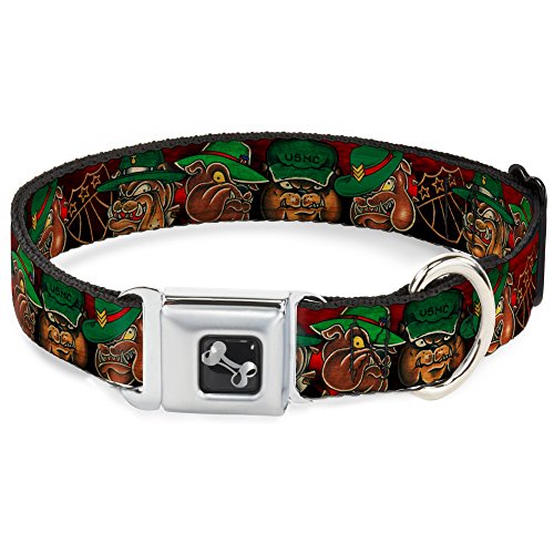 Buckle Down dc-w32019-s Sicherheitsgurt Hundehalsband, kleine, tj-Bulldog von Buckle-Down