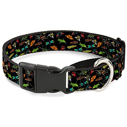 Buckle-Down mgc-w30943-s Insekten verstreut schwarz Martingale Hundehalsband, klein von Buckle-Down