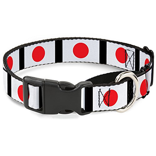 Buckle-Down mgc-w31003-wm Japan Flaggen Martingale Hundehalsband, Medium von Buckle-Down