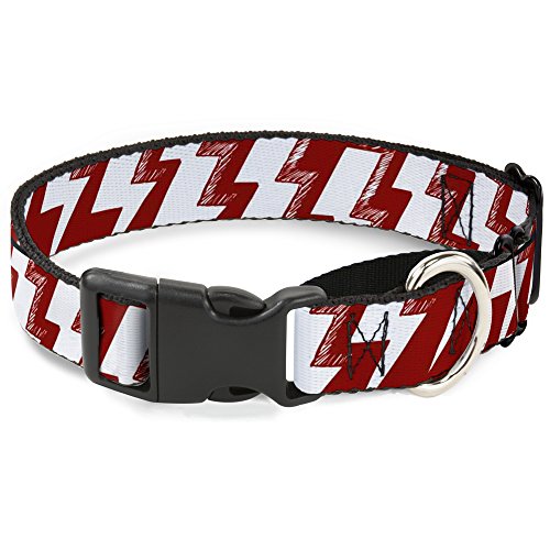 Buckle-Down mgc-w31277-l Lightning Schrauben Sketch rot/weiß Martingale Hundehalsband, groß von Buckle-Down