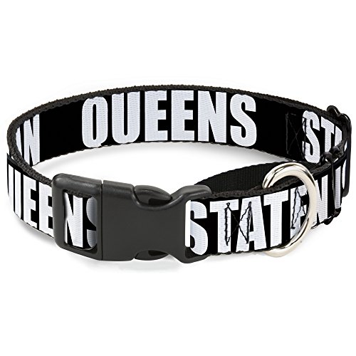 Buckle-Down mgc-w31442-l New York 's Fünf Burroughs Bold schwarz/weiß Martingale Hundehalsband, groß von Buckle-Down
