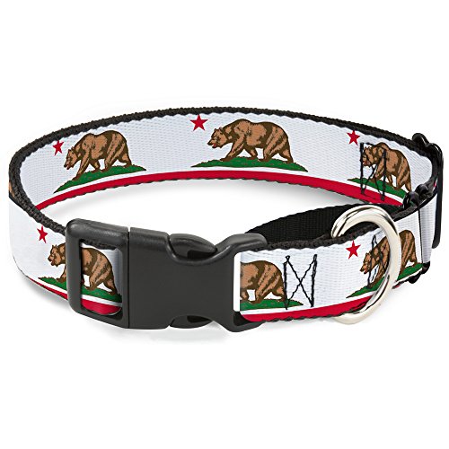 Buckle-down Cali yellowith, Martingale Halsband für Hunde von Buckle-Down