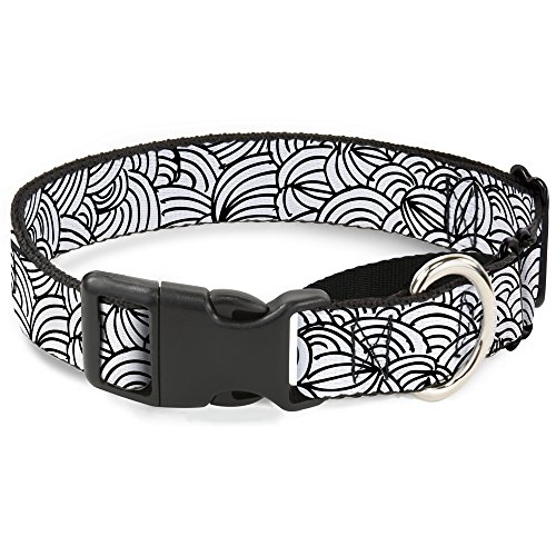 Buckle-down Martingale Hundehalsband, doodle1, cremefarben von Buckle-Down