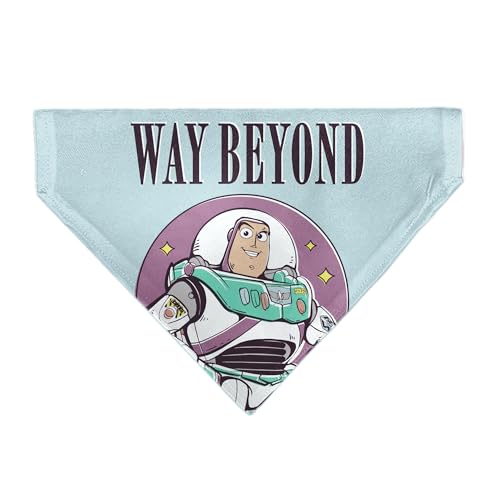 Disney Pet Bandana Toy Story Buzz Lightyear Way Beyond Pose Hellblau Schlupfhalsband Disney Pet Bandana Toy Story Buzz Lightyear Way Beyond Pose Hellblau Schlupfhalsband von Buckle-Down