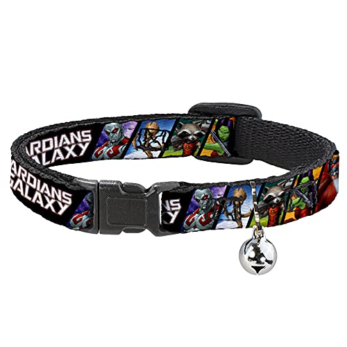 Guardians of The Galaxy Katzenhalsband, 5 Figuren, 20,3 bis 30,5 cm breit von Buckle-Down