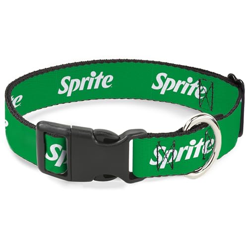The Coca-Cola Company Hundehalsband, Kunststoffschnalle, Sprite-Logo, Grün-Weiß, 28,9 cm bis 41,5 cm 2,5 cm breit The Coca-Cola Company Hundehalsband, Kunststoffschnalle, Sprite-Logo, Grün-Weiß, 28,9 cm bis 41,5 cm 2,5 cm breit von Buckle-Down