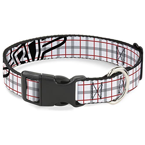 buckle-down bac-w30249-nl Breakaway Katzenhalsband, 1/5,1 cm breit – passt 22,9–38,1 cm Nacken – Groß, buckle-down von Buckle-Down