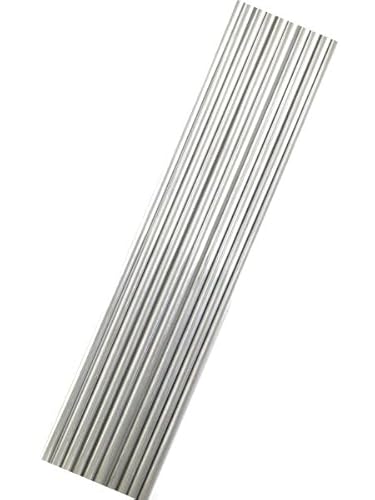 Aluminiumstäbe Ø 5 mm - 110 cm Länge, 10 Stück im Bund von Buco der Draht