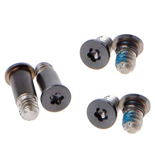 6X Bottom Untergehäuse Boden Schrauben kompatibel mit MacBook Pro Retina 13" Screw Grau A1706 von Bucom