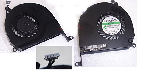 Bucom CPU Lüfter Fan Links kompatibel mit MacBook Pro 15" MC118 MB985 MB986 A1286 Bucom CPU Lüfter Fan Links kompatibel mit MacBook Pro 15" MC118 MB985 MB986 A1286 von Bucom