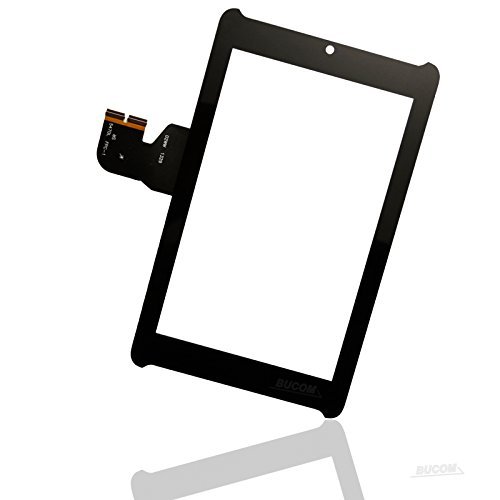 Bucom Display Glas für ASUS Fonepad 7" ME372 ME372CG Touchscreen Front Digitizer schwarz von Bucom