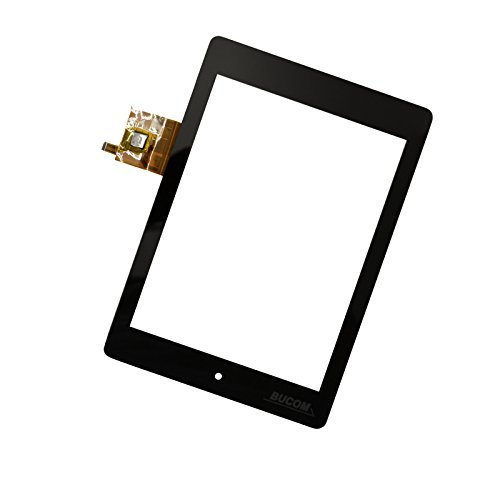 Bucom Display Glas kompatibel mit Acer Iconia Tab A1-810 7.9" LCD Touch Screen Front Glass Scheibe Digitizer Schwarz von Bucom