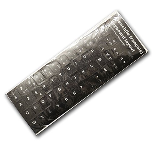 Bucom Französische Tastatur Aufkleber Layout für Notebook PC Laptop Keyboard Stick French Bucom Französische Tastatur Aufkleber Layout für Notebook PC Laptop Keyboard Stick French von Bucom