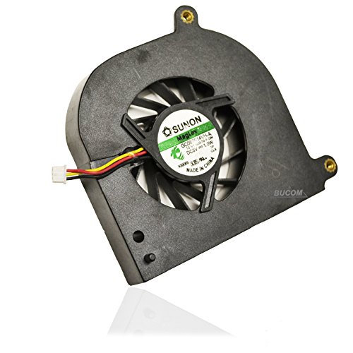 Bucom Kühler Lüfter für Toshiba Satellite P200 P200D P205 P205D X205 Fan 3 PIN Cooler Ventilator von Bucom