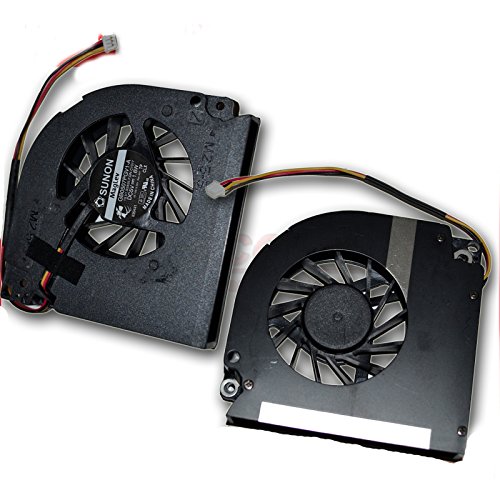 Bucom Lüfter Kühler für Dell Inspiron Fan 1501 1505 6000 6400 9200 9300 9400 3 PIN Cooler Ventilator von Bucom