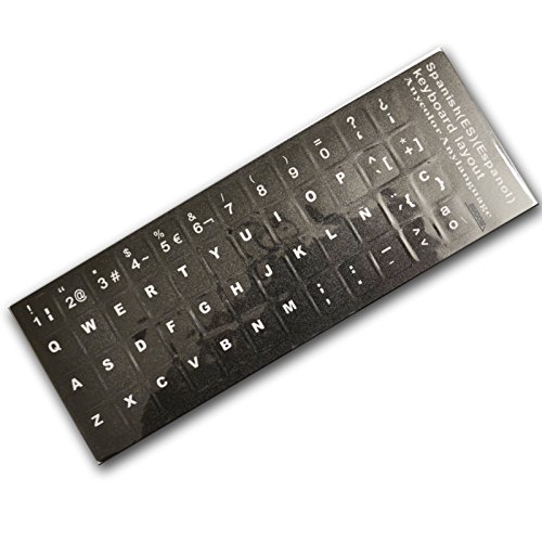 Bucom SpanischeTastatur Aufkleber Layout für Notebook PC Laptop Keyboard Stick Spanish Bucom SpanischeTastatur Aufkleber Layout für Notebook PC Laptop Keyboard Stick Spanish von Bucom