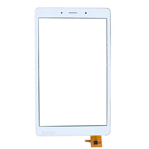 Bucom T295 Touchscreen Panel Display Glas kompatibel mit Samsung Galaxy Tab A 8.0" weiß von Bucom