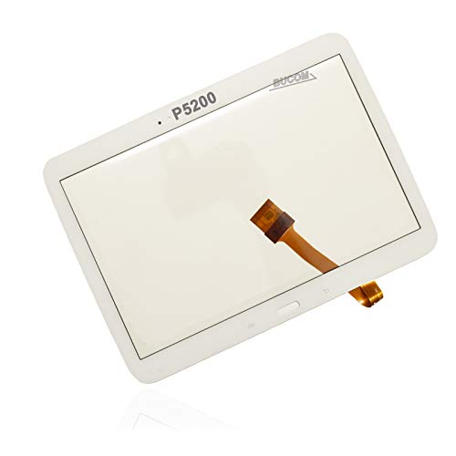 Bucom Touchscreen Display Front Glas 10.1" kompatibel mit Samsung Galaxy Tab 3 GT- P5200 P5210 Digitizer Glass Displayglas Touchpad Weiss + Kleber Bucom Touchscreen Display Front Glas 10.1" kompatibel mit Samsung Galaxy Tab 3 GT- P5200 P5210 Digitizer Glass Displayglas Touchpad Weiss + Kleber von Bucom