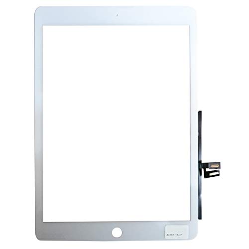 Bucom Touchscreen Display Glas Digitizer Scheibe kompatibel mit ipad 7 2019 A2197 A2198 A2199 A2200 Weiß von Bucom