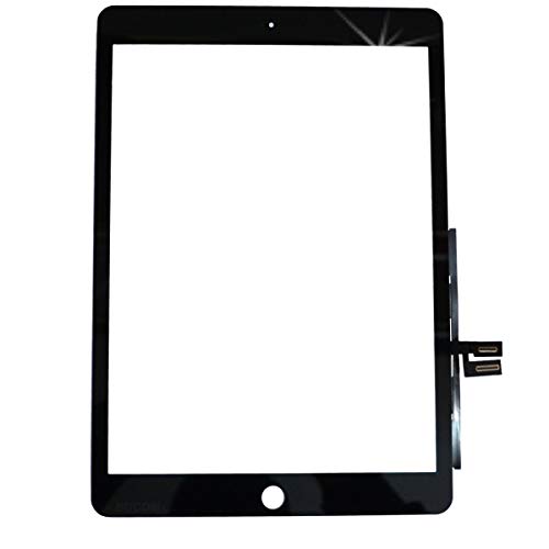 Bucom Touchscreen Display Glas Digitizer Scheibe kompatibel mit Apple ipad 7 2019 A2197 A2198 A2199 A2200 schwarz von Bucom