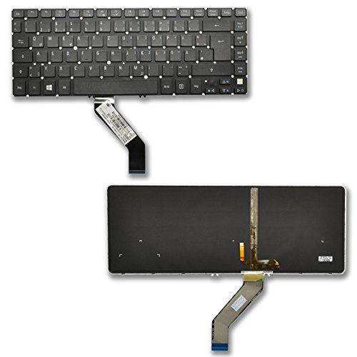 DE Tastatur für Acer Aspire V5-471 V5 V5-431 V5-471G Keyboard mit Backlight von Bucom