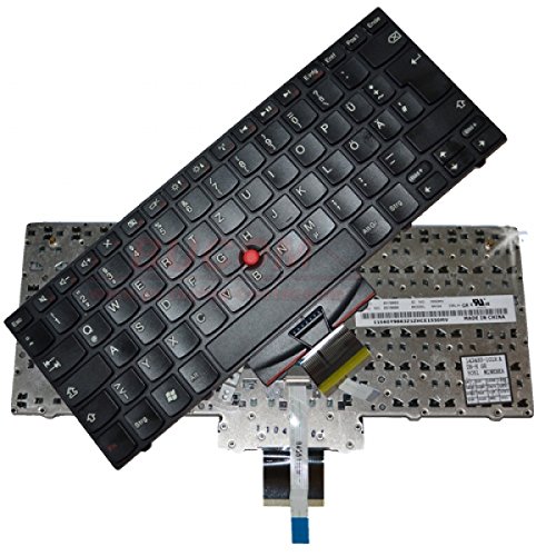 Bucom Deutsche Tastatur kompatibel mit Lenovo Thinkpad X100 X100E X120 60Y9898 von Bucom