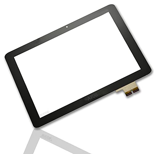 Bucom Display Glas Touch Screen Front Scheibe kompatibel mit Acer Iconia A700 Tab 10.1 von Bucom