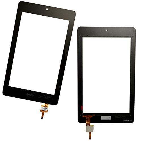 Display Glas für Acer Iconia One 7 TAB B1-730 7" LCD Touch Screen Front Scheibe Digitizer schwarz von Bucom