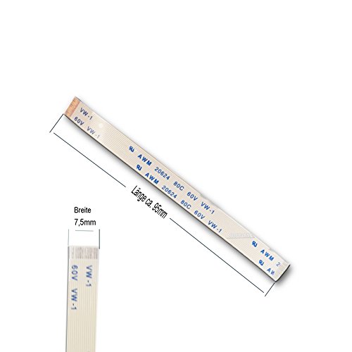 Flachbandkabel für Sony PS4 Dualshock Controller Touchpad 14 PIN Ribbon Flex Cable Flach kabel Flachbandkabel für Sony PS4 Dualshock Controller Touchpad 14 PIN Ribbon Flex Cable Flach kabel von Bucom