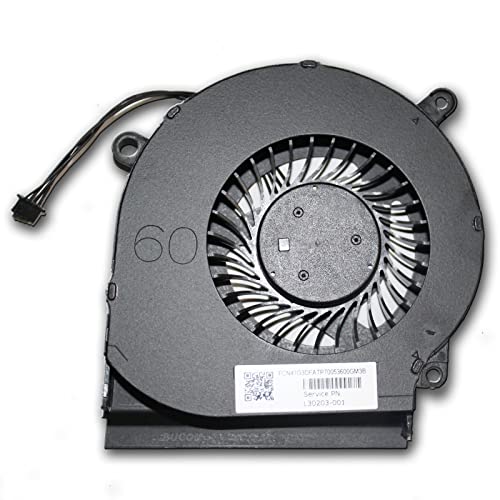 GPU FAN Grafikkarte Lüfter L30203-001 kompatibel mit HP Omen 4 Pro Gaming 15-DC Serie von Bucom