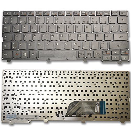 Bucom deutsche Tastatur Laptop Keyboard für Lenovo Yoga 13 100s-11iby von Bucom