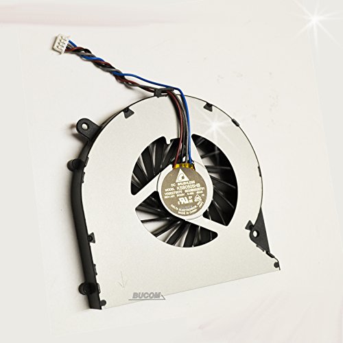 Lüfter Kühler kompatibel mit Toshiba Satellite C850 C855 C870 C875 L850 L870 L850D L870D C855D C855-S5214 Cooling Fan 4 PIN Ventilator von Bucom