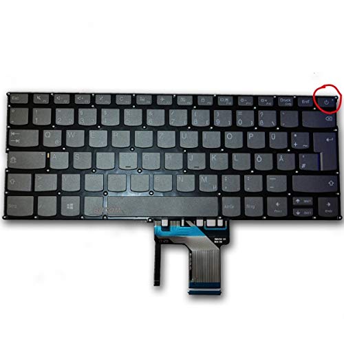 Tastatu für Lenovo 320S-13IKB 720S-14IKB K42-80 V720S-14IKB V720-14IKB V720-14ISE mit Backlight deutsch von Bucom