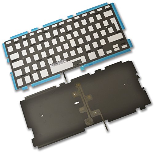 Tastatur Backlight Folie kompatibel mit Apple MacBook Pro 13" A1278 A1279 A1280 Beleuchtung 2009 2010 2011 von Bucom