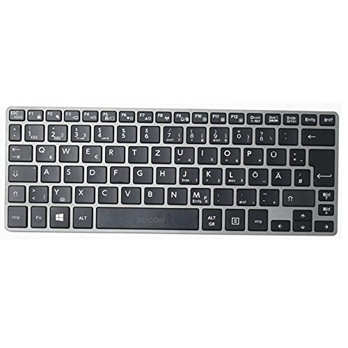 Tastatur Für Toshiba Satellite Ultrabook Portege Z30 Z30t Z30-A Z30-B DE Keyboard mit Backlight von Bucom