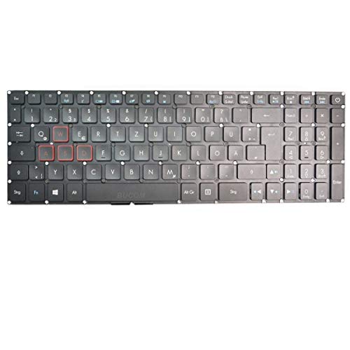 Tastatur für Acer Predator Helios 300 Serie PH317-52 G3-572 PH315-51 PH315-51-73SO mit Backlight von Bucom