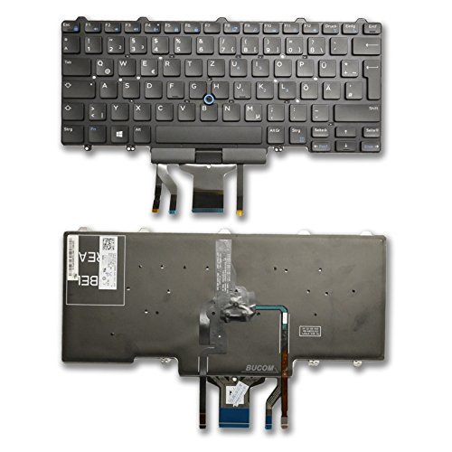 Tastatur für Dell Latitude E3340 E5450 E7450 E7470 E5470 E5450 04JPX1 mit Backlight von Bucom