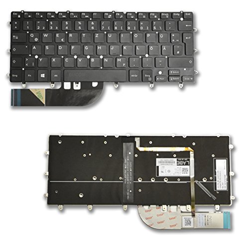 Tastatur für Dell XPS 13 9343 13 9343 9350 9360 Inspiron 7347 7348 DE mit Backlight von Bucom